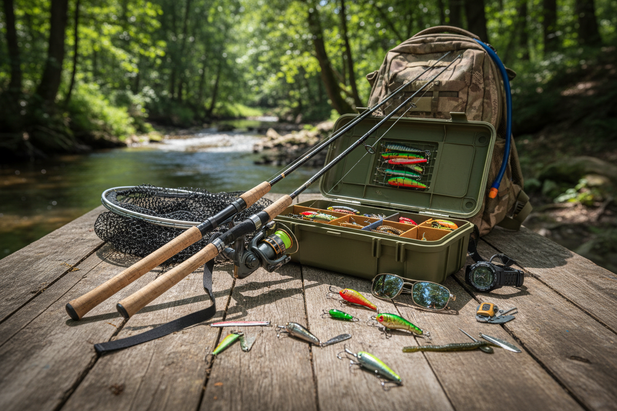 Fishing gear product photo
